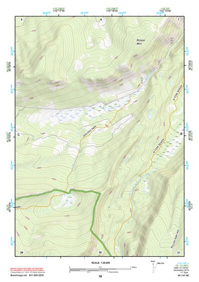 40110NE Page 18 Kings Peak Topo Preview 1