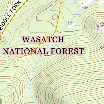 40110NE Page 20 Kings Peak Topo Preview 2