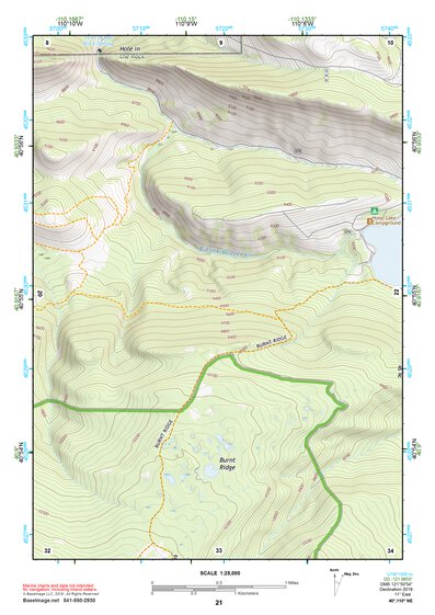 40110NE Page 21 Kings Peak Topo Preview 1