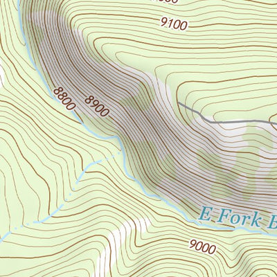 40110NE Page 21 Kings Peak Topo Preview 3