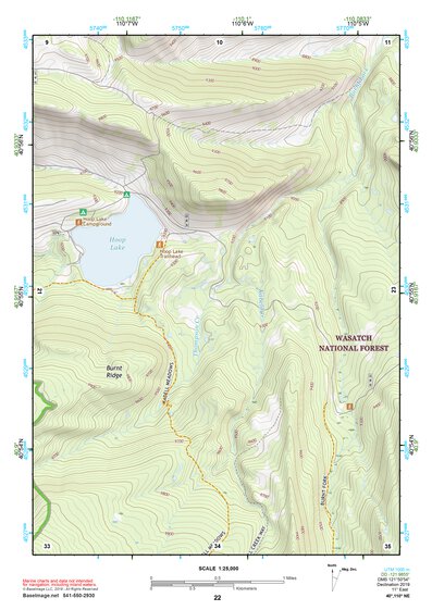 40110NE Page 22 Kings Peak Topo Preview 1