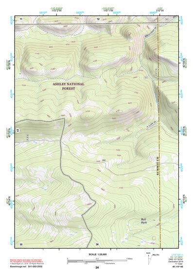 40110NE Page 24 Kings Peak Topo Preview 1