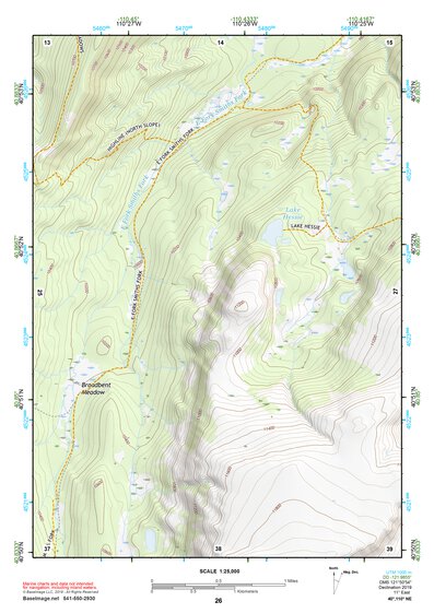 40110NE Page 26 Kings Peak Topo Preview 1