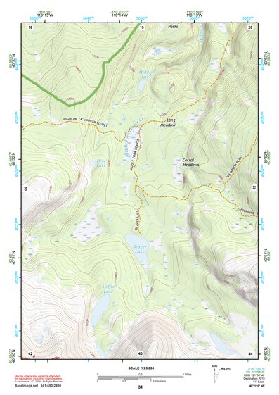 40110NE Page 31 Kings Peak Topo Preview 1