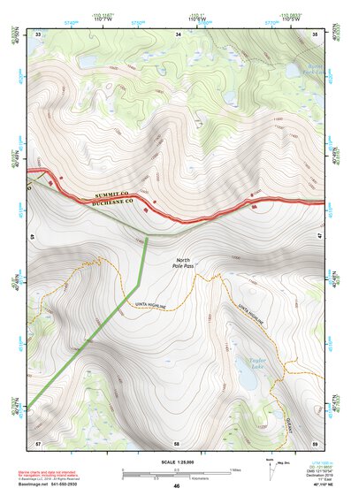 40110NE Page 46 Kings Peak Topo Preview 1