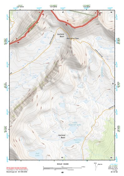 40110NE Page 49 Kings Peak Topo Preview 1