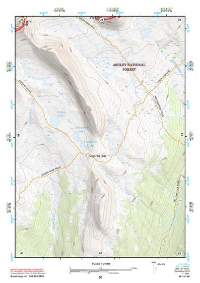 40110NE Page 50 Kings Peak Topo Preview 1