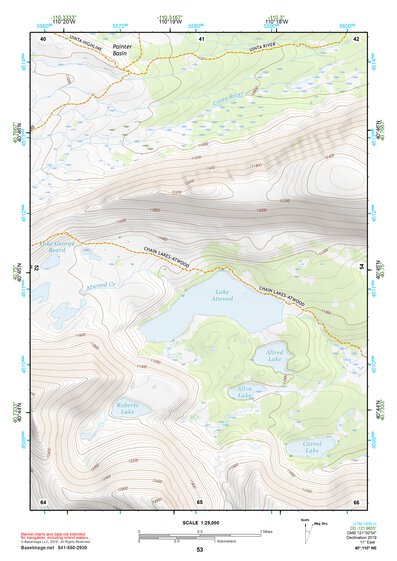 40110NE Page 53 Kings Peak Topo Preview 1