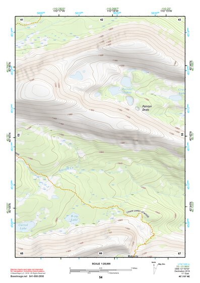40110NE Page 54 Kings Peak Topo Preview 1