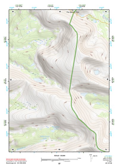 40110NE Page 57 Kings Peak Topo Preview 1