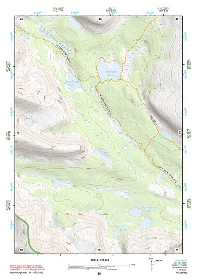 40110NE Page 58 Kings Peak Topo Preview 1