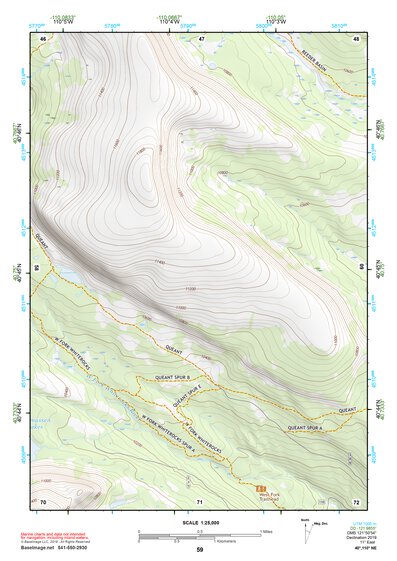 40110NE Page 59 Kings Peak Topo Preview 1