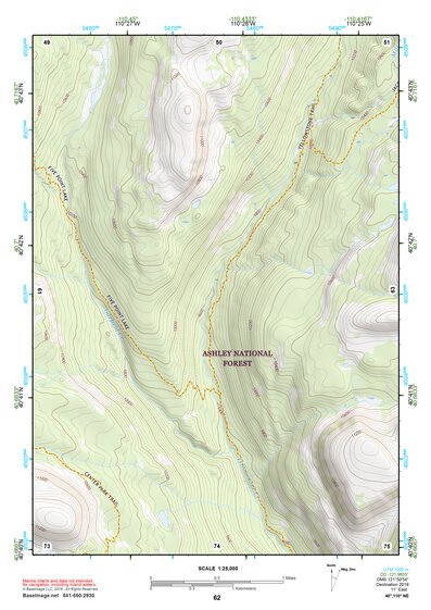 40110NE Page 62 Kings Peak Topo Preview 1