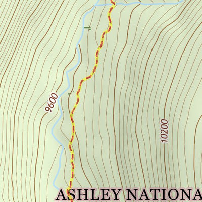 40110NE Page 62 Kings Peak Topo Preview 2