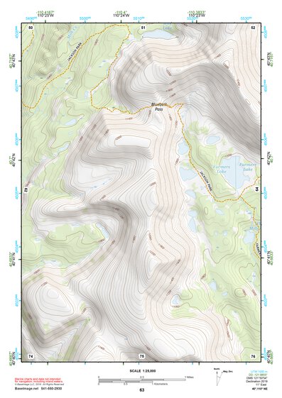 40110NE Page 63 Kings Peak Topo Preview 1