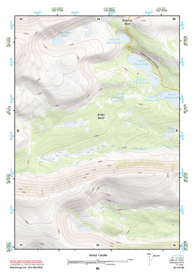 40110NE Page 66 Kings Peak Topo Preview 1