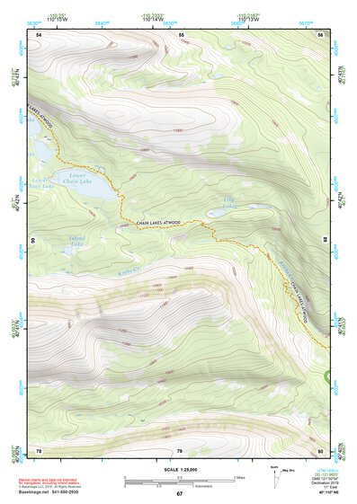40110NE Page 67 Kings Peak Topo Preview 1