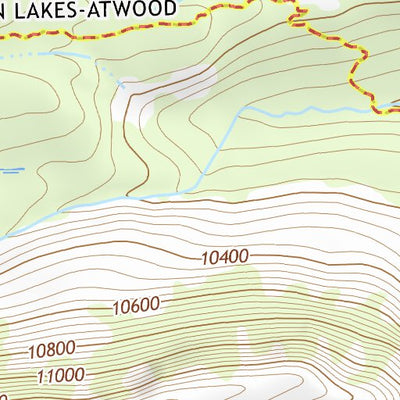 40110NE Page 67 Kings Peak Topo Preview 2