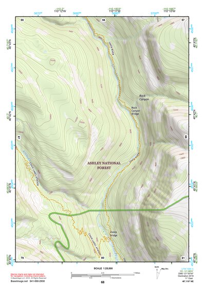 40110NE Page 68 Kings Peak Topo Preview 1
