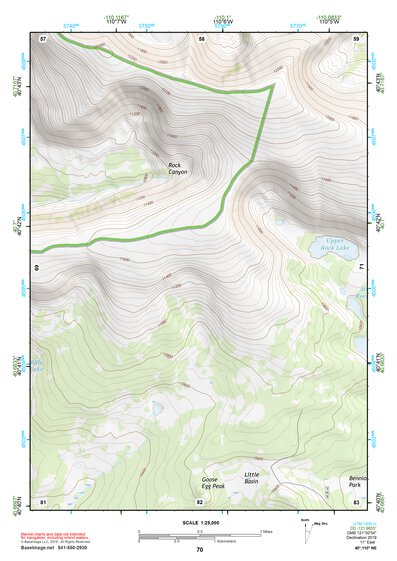 40110NE Page 70 Kings Peak Topo Preview 1