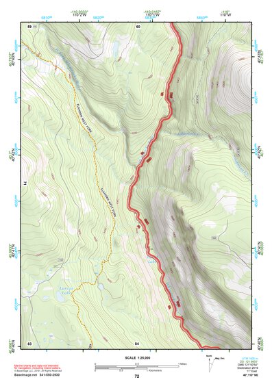40110NE Page 72 Kings Peak Topo Preview 1