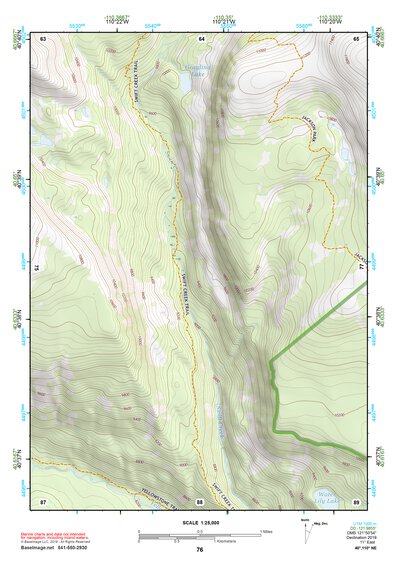 40110NE Page 76 Kings Peak Topo Preview 1