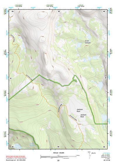 40110NE Page 77 Kings Peak Topo Preview 1