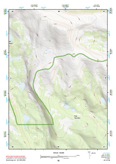 40110NE Page 78 Kings Peak Topo Preview 1