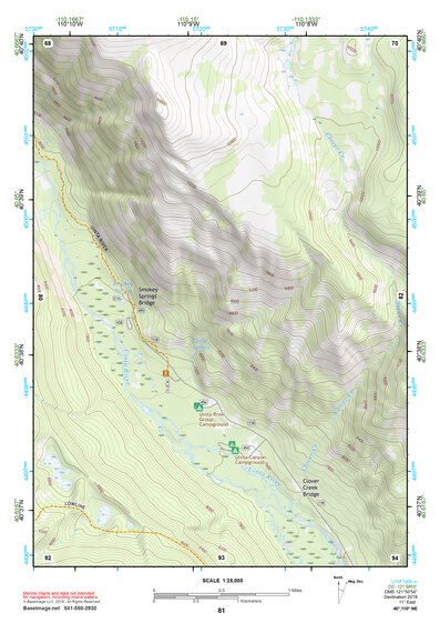 40110NE Page 81 Kings Peak Topo Preview 1