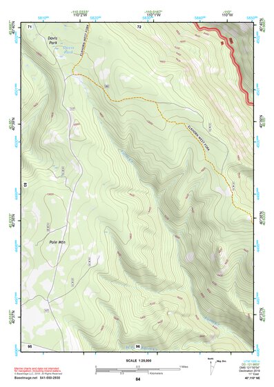40110NE Page 84 Kings Peak Topo Preview 1