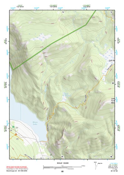 40110NE Page 85 Kings Peak Topo Preview 1