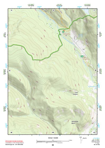 40110NE Page 88 Kings Peak Topo Preview 1
