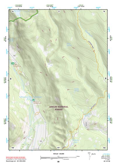 40110NE Page 89 Kings Peak Topo Preview 1