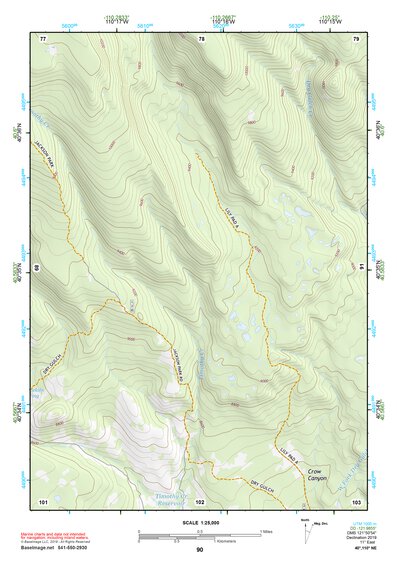40110NE Page 90 Kings Peak Topo Preview 1