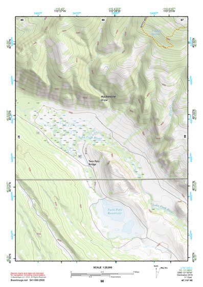40110NE Page 98 Kings Peak Topo Preview 1