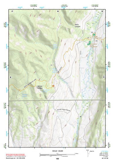 40110NE Page 100 Kings Peak Topo Preview 1