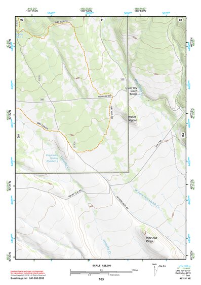 40110NE Page 103 Kings Peak Topo Preview 1