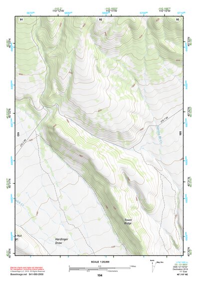 40110NE Page 104 Kings Peak Topo Preview 1
