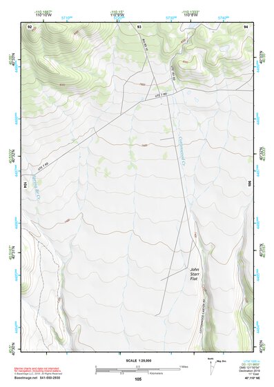 40110NE Page 105 Kings Peak Topo Preview 1