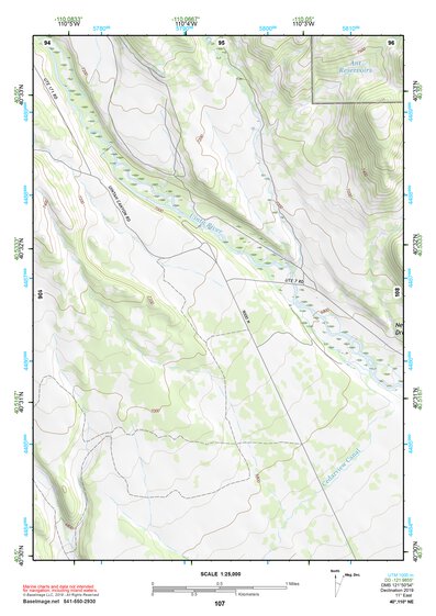 40110NE Page 107 Kings Peak Topo Preview 1