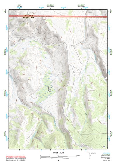 40110NW Page 1 Kings Peak Topo Preview 1