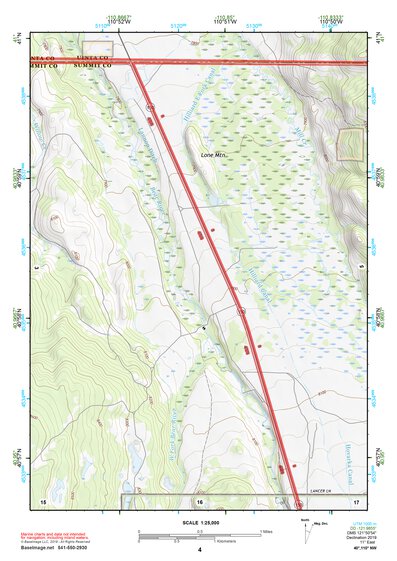 40110NW Page 4 Kings Peak Topo Preview 1
