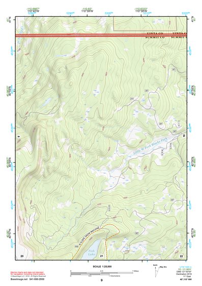 40110NW Page 9 Kings Peak Topo Preview 1