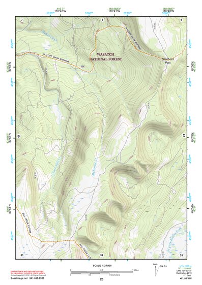40110NW Page 20 Kings Peak Topo Preview 1