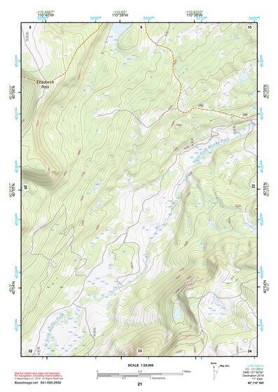 40110NW Page 21 Kings Peak Topo Preview 1