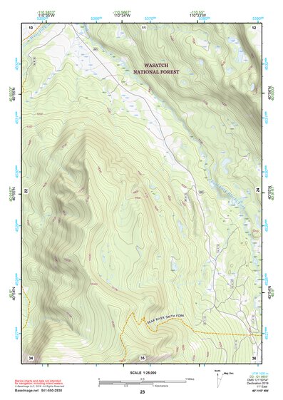 40110NW Page 23 Kings Peak Topo Preview 1