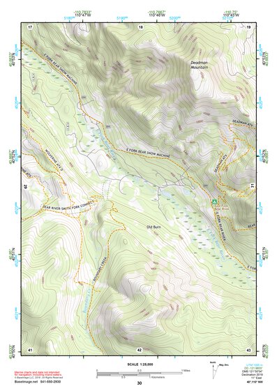 40110NW Page 30 Kings Peak Topo Preview 1
