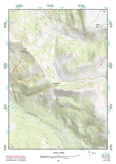 40110NW Page 31 Kings Peak Topo Preview 1