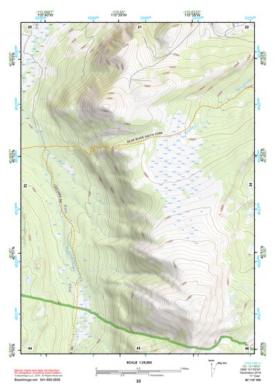 40110NW Page 33 Kings Peak Topo Preview 1