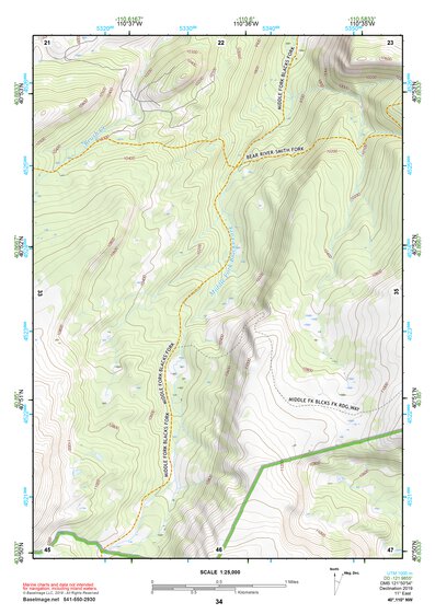 40110NW Page 34 Kings Peak Topo Preview 1